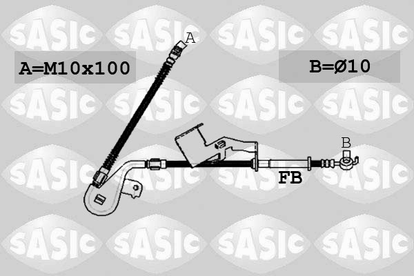 Flexible de frein SASIC 6600029