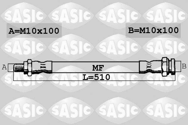 Flexible de frein SASIC 6600049