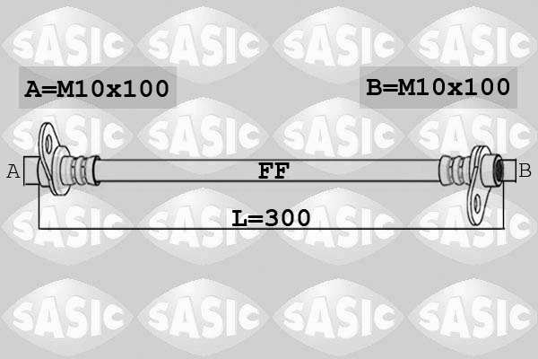 Flexible de frein SASIC 6600061