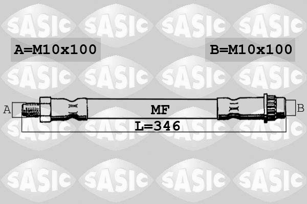 Flexible de frein SASIC 6604003