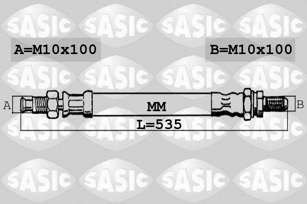 Flexible de frein SASIC 6606005