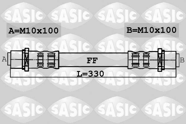 Flexible de frein SASIC 6606008
