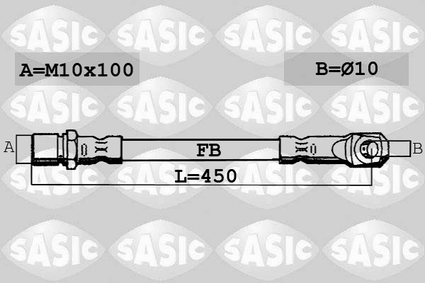 Flexible de frein SASIC 6606015