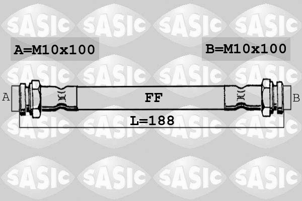 Flexible de frein SASIC 6606028