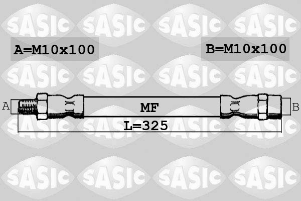 Flexible de frein SASIC 6606037