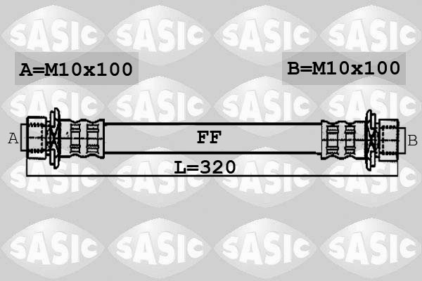 Flexible de frein SASIC 6606059