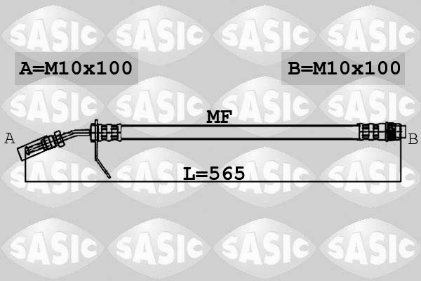 Flexible de frein SASIC 6606074