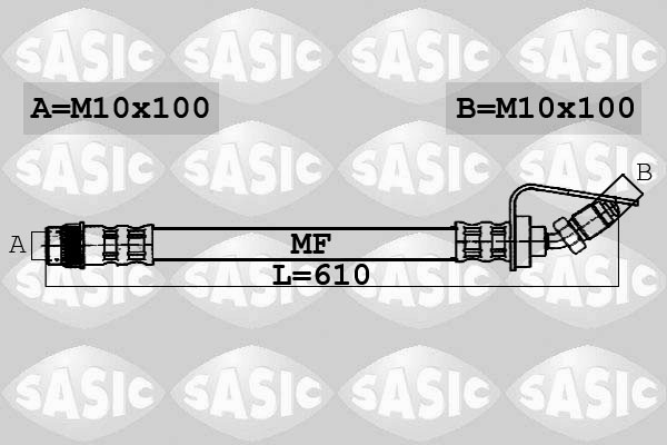 Flexible de frein SASIC 6606075