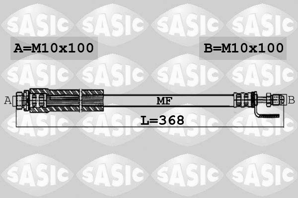 Flexible de frein SASIC 6606080