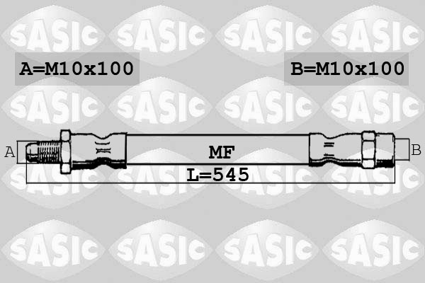 Flexible de frein SASIC 6606098