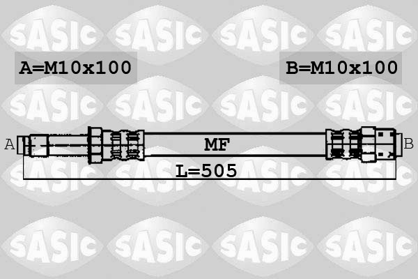 Flexible de frein SASIC 6606111