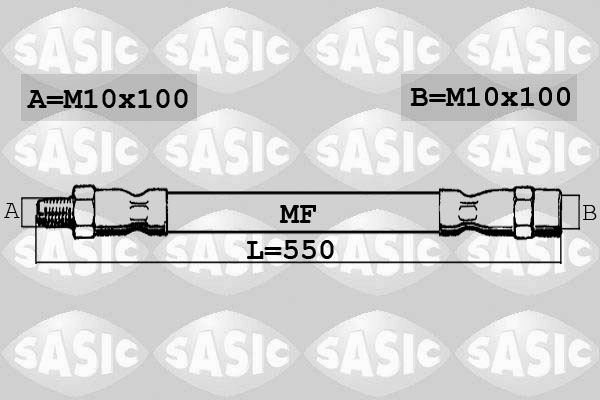 Flexible de frein SASIC 6606147