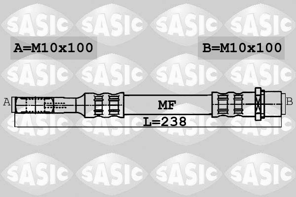 Flexible de frein SASIC 6606202