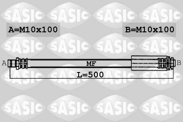 Flexible de frein SASIC 6606224
