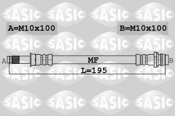 Flexible de frein SASIC 6606229