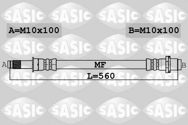 Flexible de frein SASIC 6606241