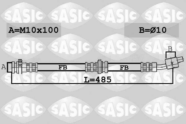 Flexible de frein SASIC 6606258