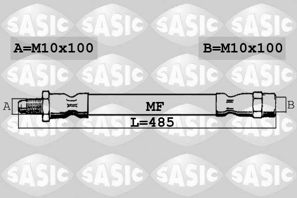 Flexible de frein SASIC 6606261