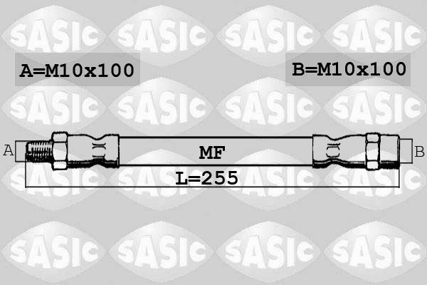 Flexible de frein SASIC 6606262