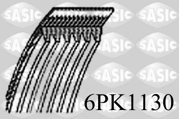 Courroie d'accessoires SASIC 6PK1130