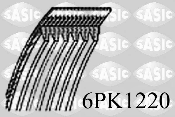 Courroie d'accessoires SASIC 6PK1220
