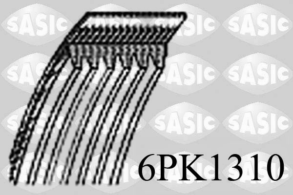 Courroie d'accessoires SASIC 6PK1310