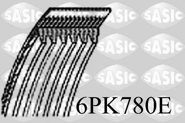 Courroie d'accessoires SASIC 6PK780E