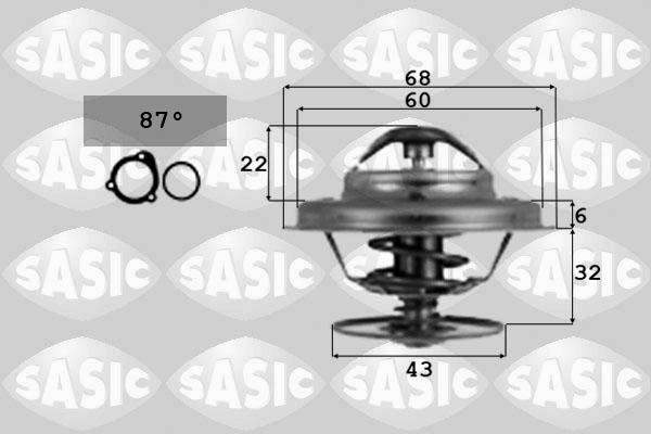 Thermostat d'eau SASIC 9000367