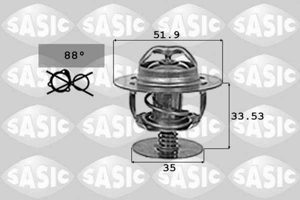 Thermostat d'eau SASIC 9000719