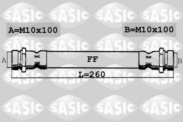 Flexible de frein SASIC SBH0165