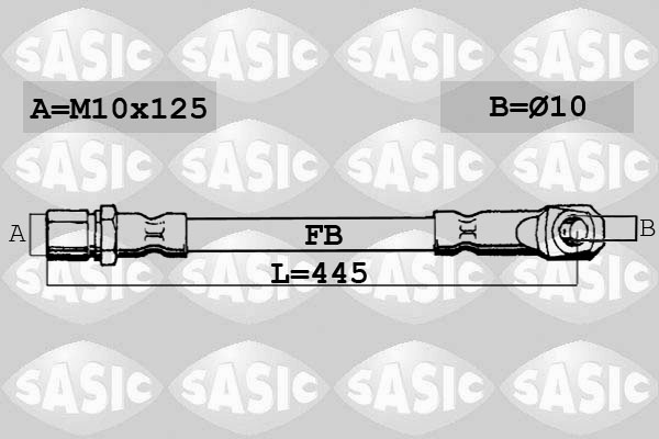 Flexible de frein SASIC SBH6351