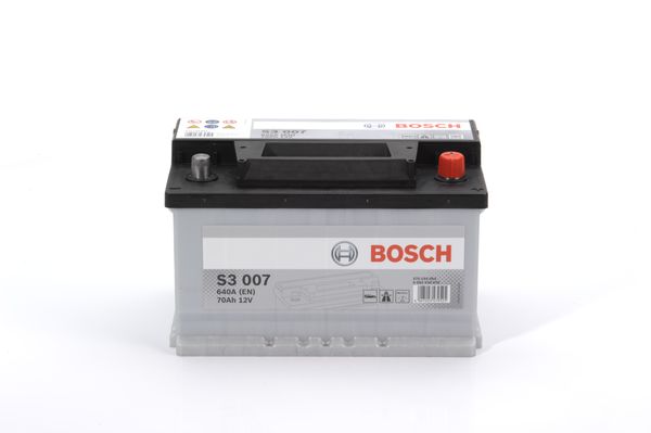 BOSCH - Batterie voiture 12V 70AH 640A (n°S3007) - Carter-Cash