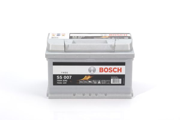 BOSCH - Batterie voiture 12V 74AH 750A (n°S5007)