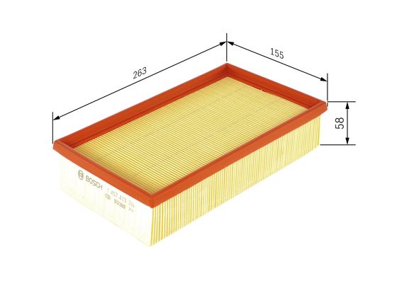 Filtre à air BOSCH 1 457 433 266