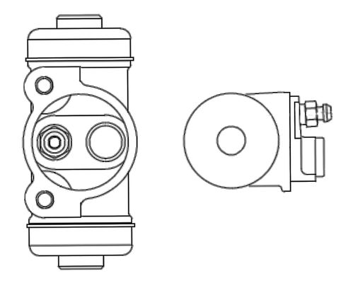 Cylindre de roue BOSCH F 026 002 349