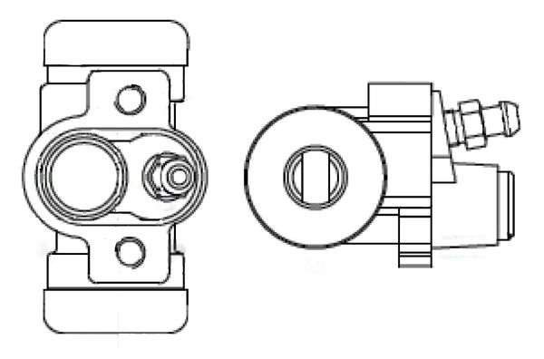 Cylindre de roue BOSCH F 026 002 384