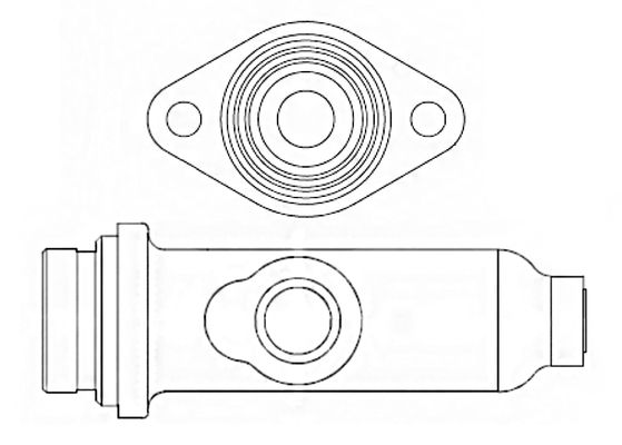 Maître-cylindre de frein BOSCH F 026 003 044