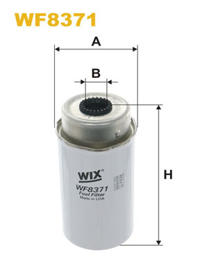 Filtre à carburant WIX WF8371