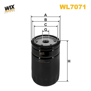 Filtre à huile WIX WL7071