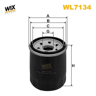 Filtre à huile WIX WL7134