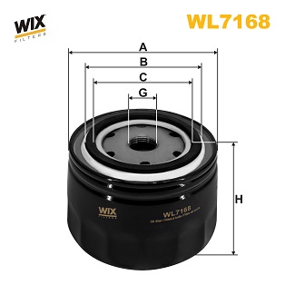 Filtre à huile WIX WL7168