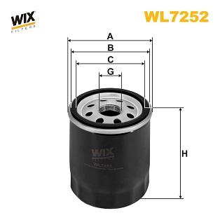 Filtre à huile WIX WL7252