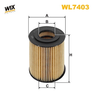Filtre à huile WIX WL7403