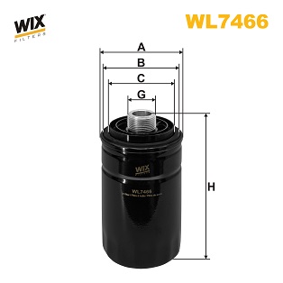 Filtre à huile WIX WL7466