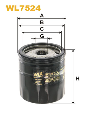Filtre à huile WIX WL7524