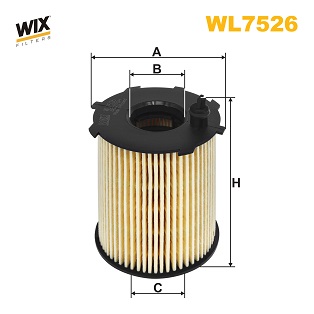 Filtre à huile WIX WL7526