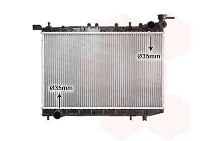 Radiateur refroidissement moteur VAN WEZEL 13002174