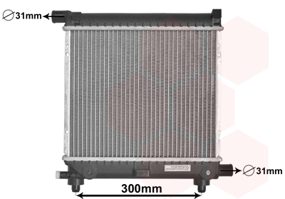 Radiateur refroidissement moteur VAN WEZEL 30002039
