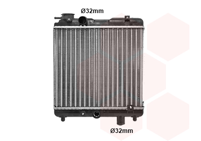 Radiateur refroidissement moteur VAN WEZEL 49002011