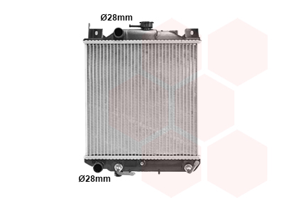 Radiateur refroidissement moteur VAN WEZEL 52002023